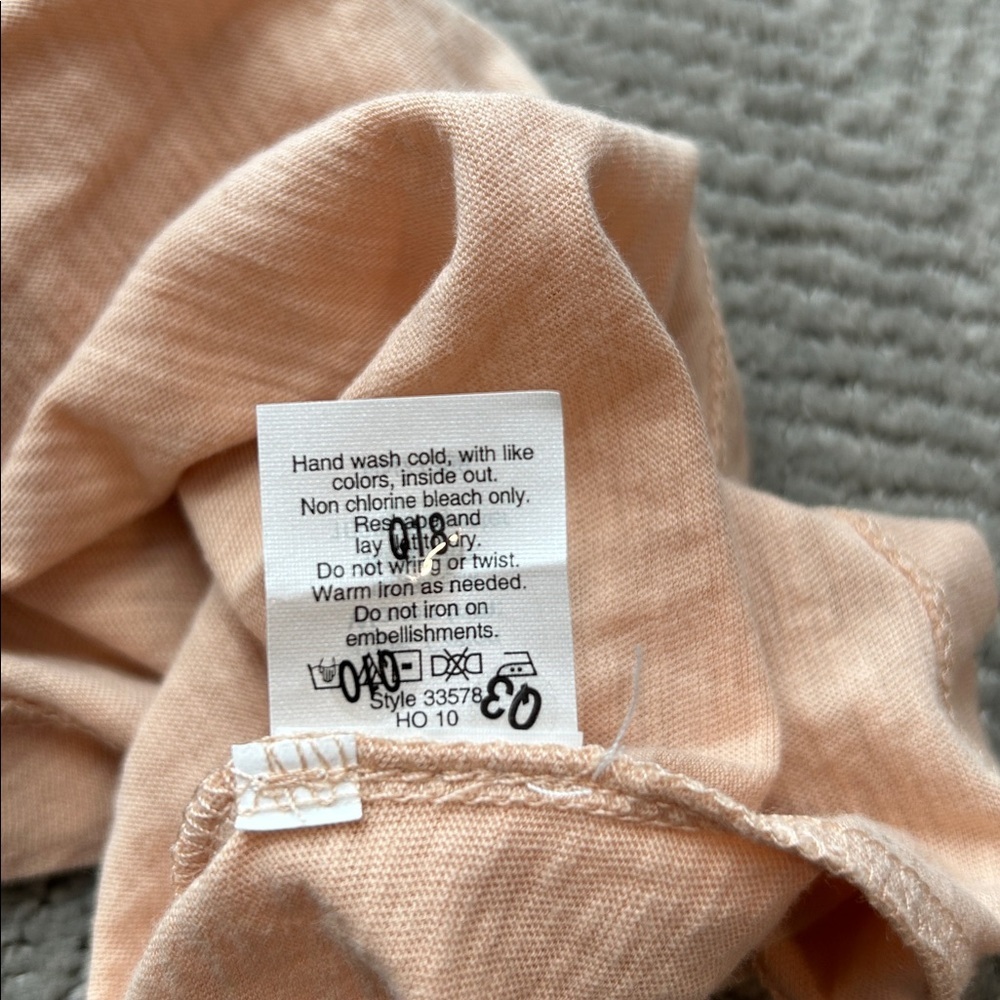 J.Crew Beaded Ruffle Tank Top Blush Pink Size M - Picture 7 of 9